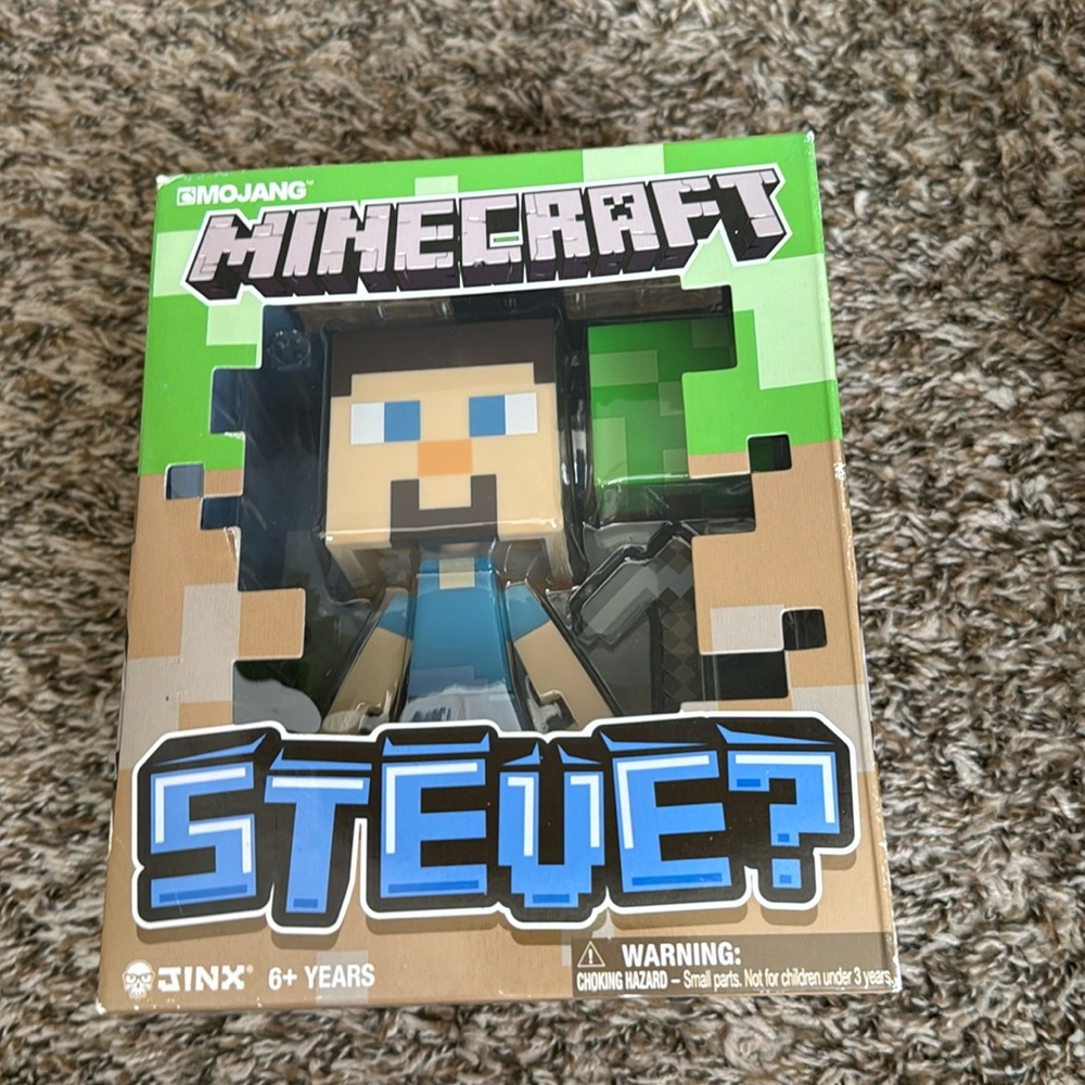 Minecraft steve? Figurine